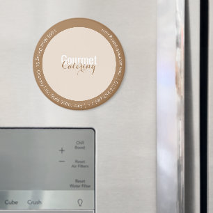 Gourmet Catering Magnet