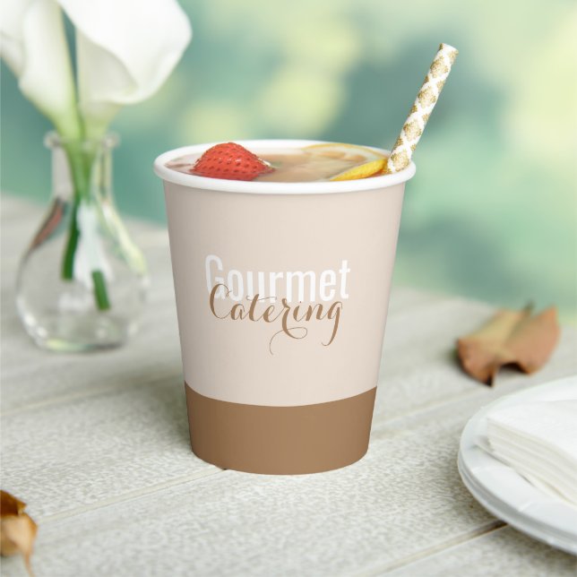 Gourmet Catering Paper Cups (Insitu)