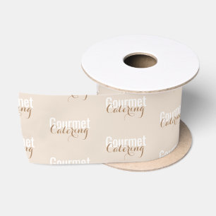 Gourmet Catering Satin Ribbon