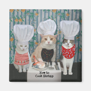 Gourmet Chef Cats/Kitties Magnet
