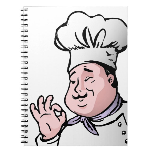 GOURMET CHEF SPIRAL NOTEBOOK (Front)
