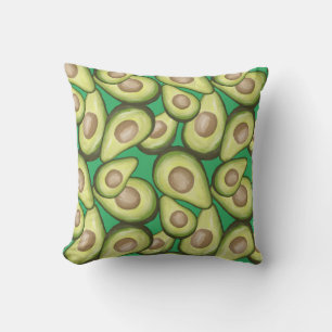 Gourmet Fresh Cut Vegan Avacados Cushion