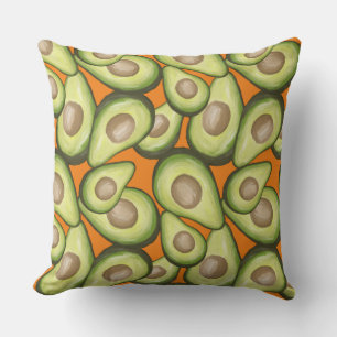Gourmet Fresh Cut Vegan Avacados Cushion
