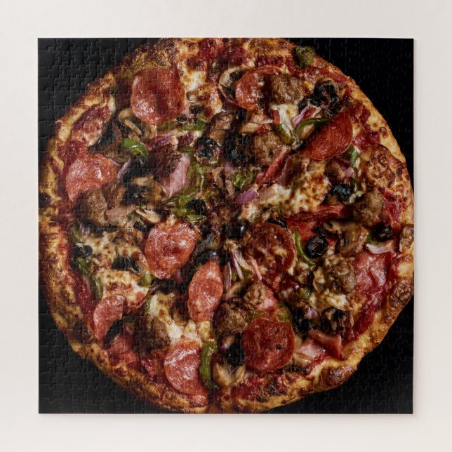 Gourmet Pizza Collection Jigsaw Puzzle (Vertical)