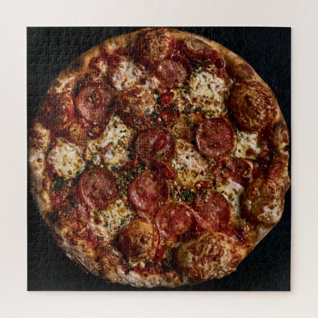 Gourmet Pizza Collection Jigsaw Puzzle (Vertical)
