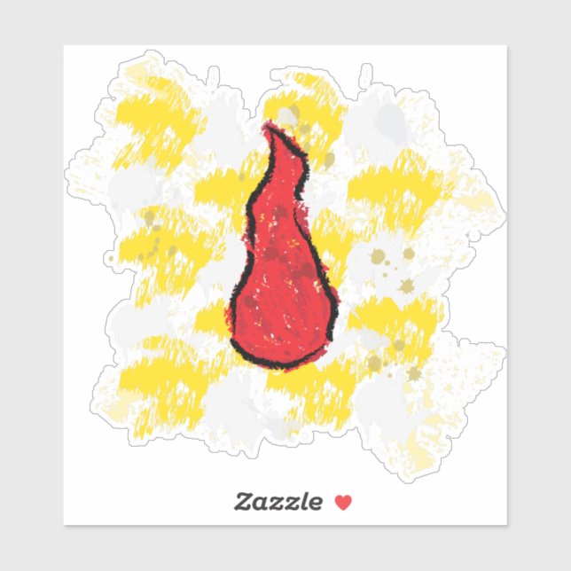 Goutte de Sang Sticker (Sheet)