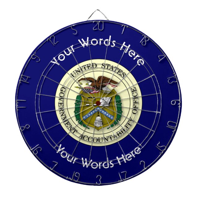 Government Accountability Office GAO Dartboard (Front)