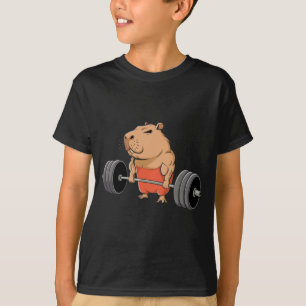 Government Agencydlift Capybara Funny Gym Capy T-Shirt