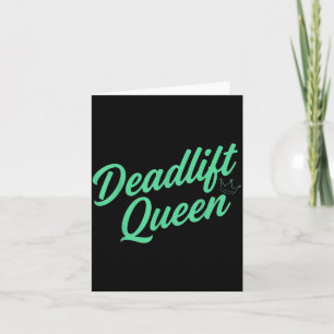 Government Agencydlift Retro Cursive Crown Womens Card