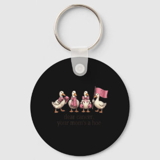 Government Agencyr Cancer Moms A Girl Breast Key Ring