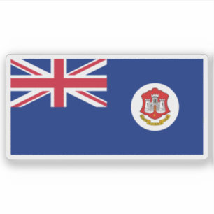 Government Ensign of Gibraltar (1875–1921)