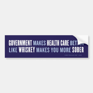 Government & Health Care Bumper Sticker