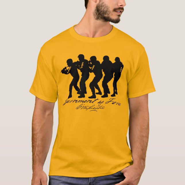 Government is Force T-Shirt (Front)