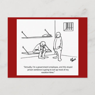 Government/Political Humour Postcard