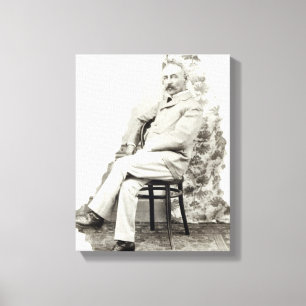Governor of Trinidad, c.1891 Canvas Print
