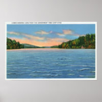 Govt. Free Camp Sites View of Lower Saranac Lake