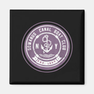 Gowanus C Boat Club Funny Brooklyn New York So  Magnet