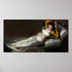 Goya - Clothed Maja 1800 Poster