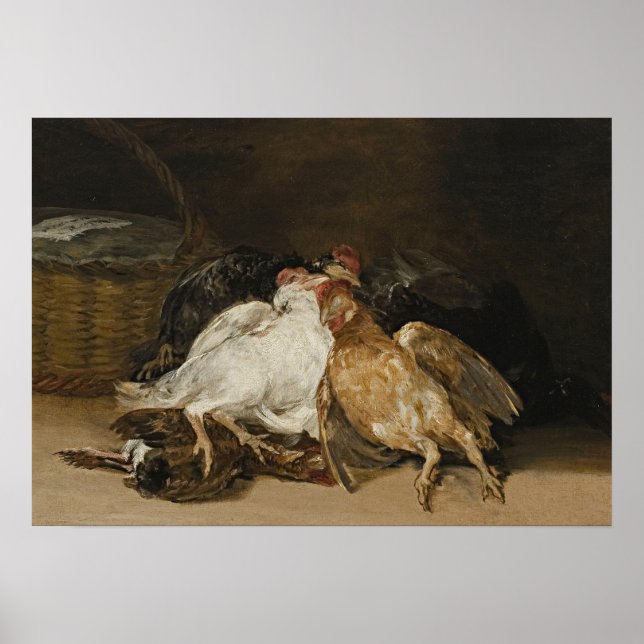 Goya - Dead Bird 1808 Poster (Front)