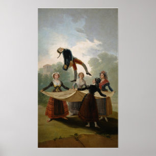 Goya - Game With Mannequin 1791 Poster