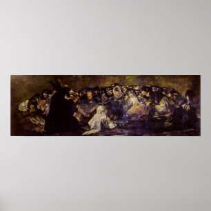 Goya: Goat; or Witches Sabbath Print