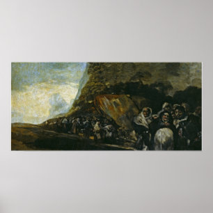 Goya - Pilgrimage To Fountain Of San Isidro 1823 Poster