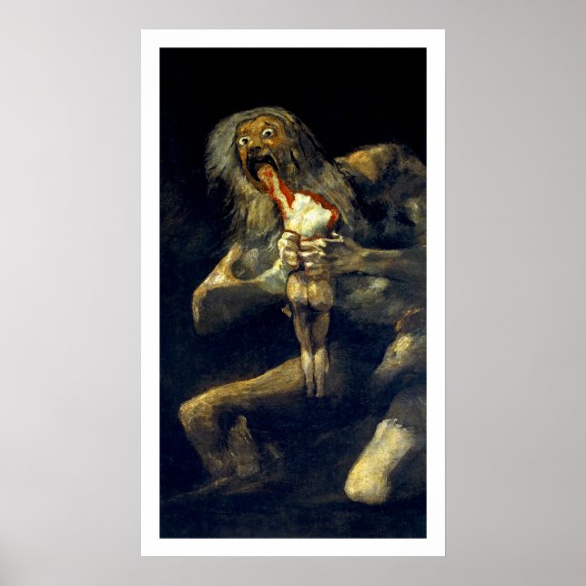 Goya: Saturn Devouring His Son Poster (Front)