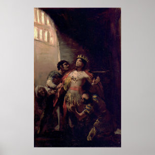 Goya - St Hermenegild In Prison Poster
