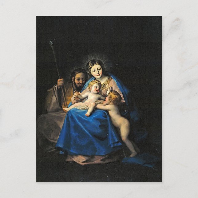 Goya - The Holy Family Postcard (Front)