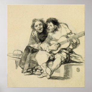 Goya - They're Very Much In Harmony Poster