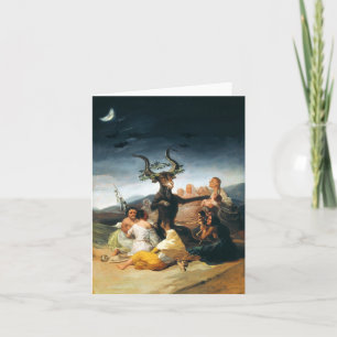 Goya Witches Sabbath Note Card