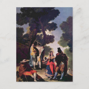 Goya y Lucientes, Francisco de Maya und die Vermum Postcard