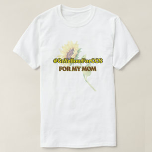 #GoYellowForCCS - Mum Tshirt