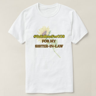 #GoYellowForCCS - Sis-in-law Tshirt