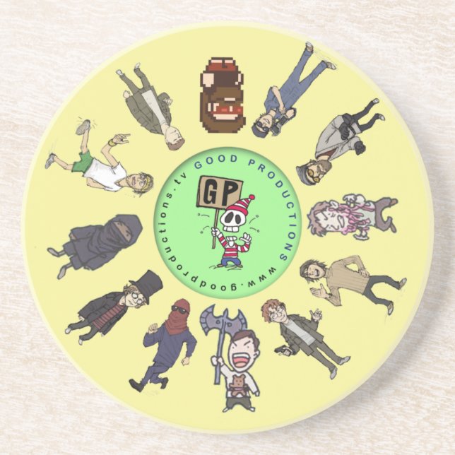 GP Character Coaster 2 (Front)