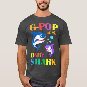 GPop Of The Baby Birthday Shark GPop Shark Christm T-Shirt
