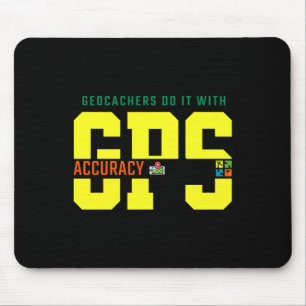 Gps Accuracy Sticker Mouse Pad