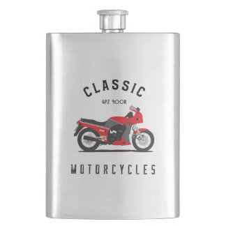 GPZ 900R Ninja ZX900A Motorcycle Biker Hip Flask