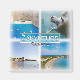 GR0116 Europe, Greece, Zakynthos, fridge Magnet