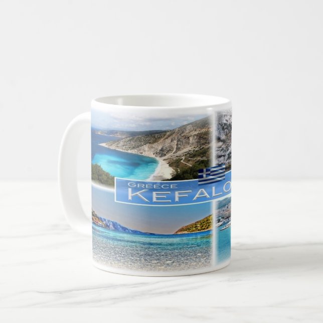 GR Greece - Kefalonia - Coffee Mug (Front Left)