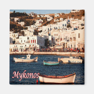 GR - Greece - Mykonos - Coastline Magnet