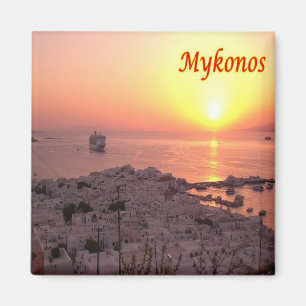 GR - Greece - Mykonos - Panorama Magnet