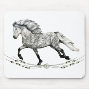 Grá Mouse Pad