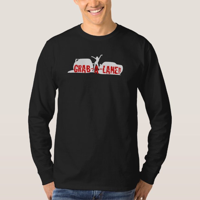 GRAB-A-LANE'S ORIGINAL STREET RACING LOGO T-Shirt (Front)