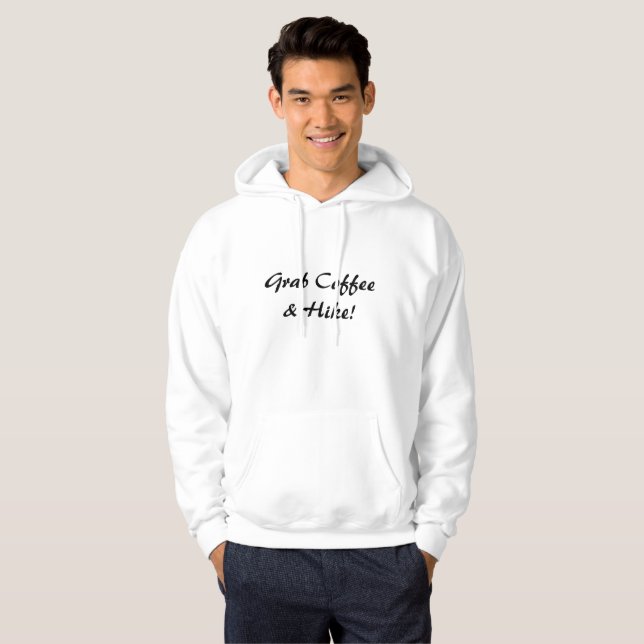 Grab Coffee & A Hike Hoodie (Front Full)