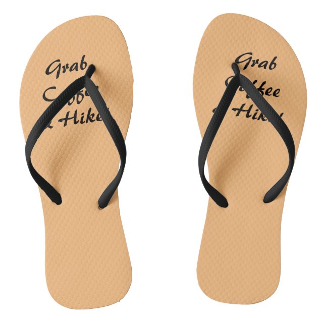 Grab Coffee & A Hike Jandals (Footbed)