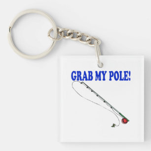 Grab My Pole 2 Key Ring