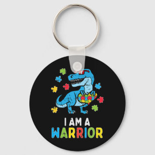 Grab this cute Trex Dino I Am A Warrior T-Shirt fo Key Ring