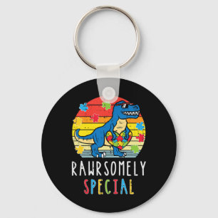 Grab this cute Trex Dino Rawrsomely Special T-Shir Key Ring