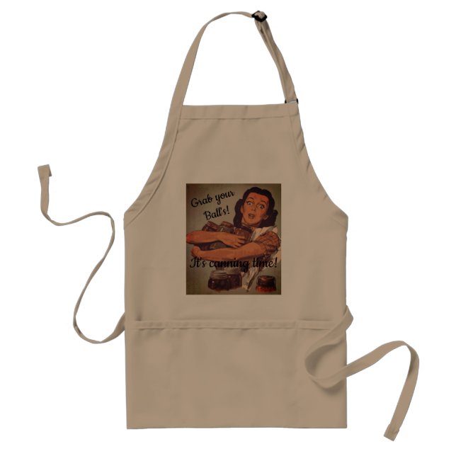 Grab your canning  standard apron (Front)